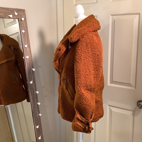 Anthropologie NWT Marrakech Sherpa Jacket - Picture 10 of 16